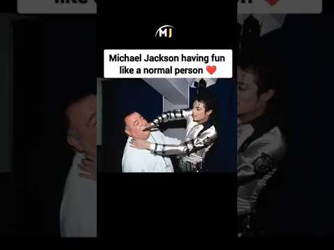 Michael Jackson's Fun Moments 😊 #mj #shorts