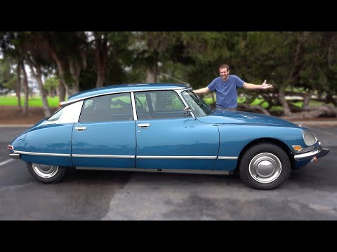Citroen DS, это самый фишечный французский автомобиль