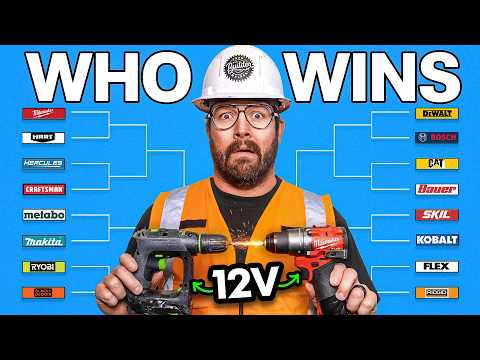 I Bought Every 12V Drill To Find The Most Durable