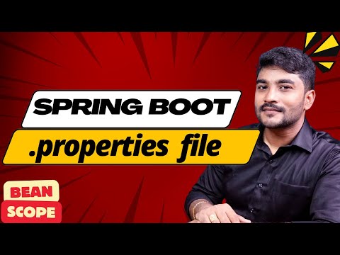 Spring boot properties configuration | Propertysource & Bean Scope in depth | Spring framework 6