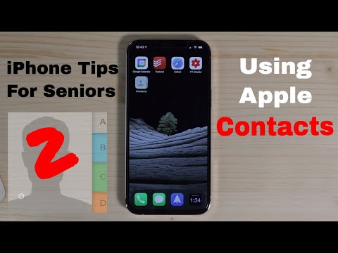iPhone Tips for Seniors 2: Using Apple Contacts