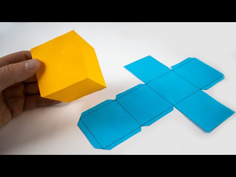 How to Make a Cube - Square Prism Making | How to Make a Square Prism?