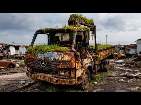Abandoned Crane Fights Back! Boom, Cabin & Hydraulic Pump Restored in the Wild / Part - 2