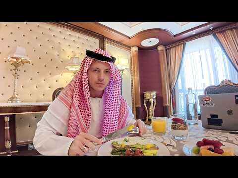 I Stay in a $7500 Saudi Hotel Room (Ritz Carlton)🇸🇦