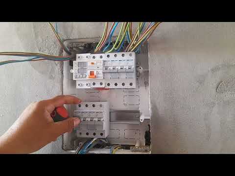 تركيب أسهل طابلو كهربائي 16 خط (الجزء الاول)