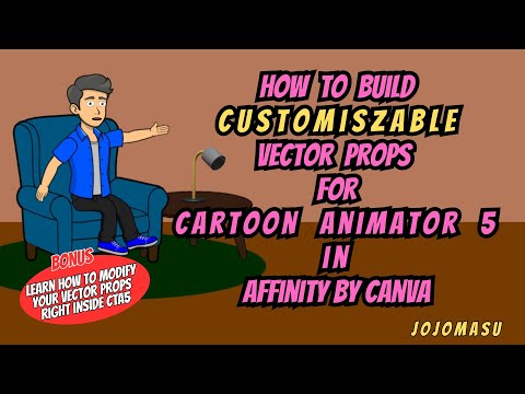 Use Affinity by Canva to create Customizable Vector Props For CTA5