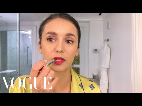 Nina Dobrev Does Her Day-To-Night Beauty Routine | Beauty Secrets | Vogue