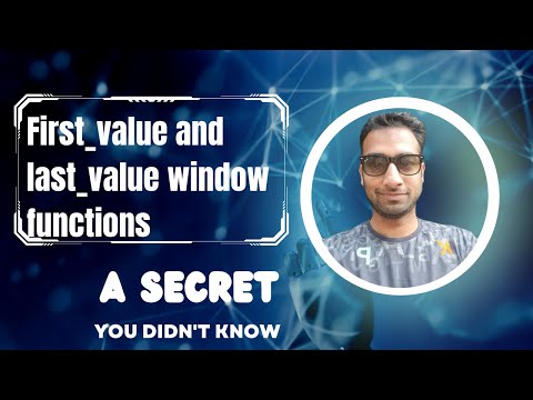 first_value and last_value SQL window functions MASTER CLASS | Advance SQL