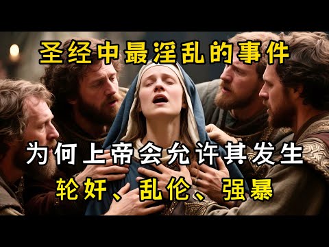 圣经中最淫乱的事件，轮奸、乱伦、强暴（谨慎观看），上帝居然会允许其发生？