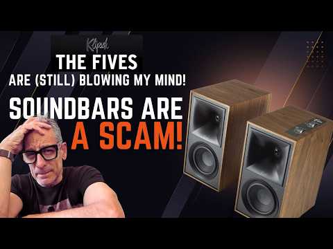 KLIPSCH The Fives Are Still Blowing My Mind! Soundbars Are A SCAM!