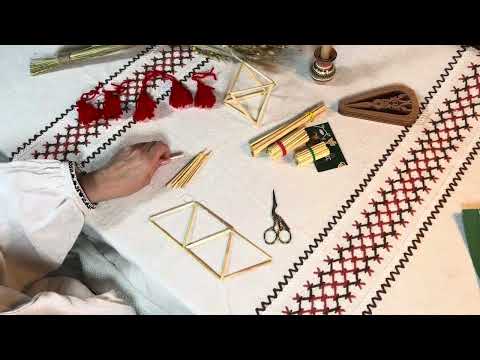 Майстер-клас «Різдвяний павук» від арт-простору «Ліс»