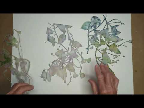 Transform Your Botanical Gel Prints into Stunning Stencils: A Step-by-Step Guide