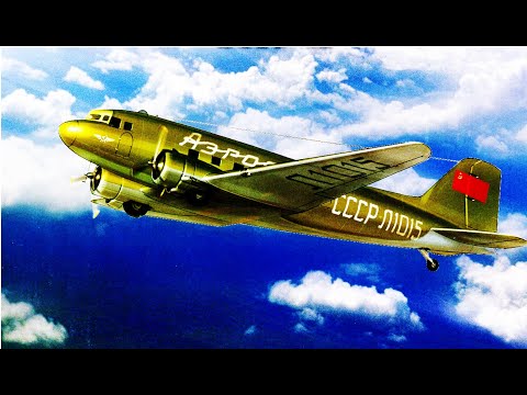 Советский Ли-2 и американский «Дуглас» (ДС-3) - малопохожие "однояйцевые близнецы»