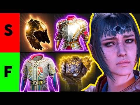 Baldur's Gate 3 BEST LEGENDARY ARMOR Tier List