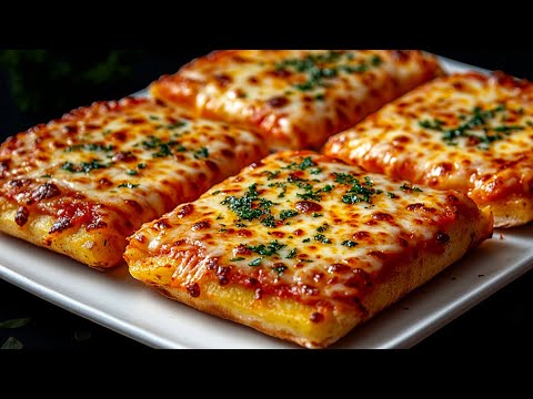 Haben Sie Kartoffeln und 2 Eier?! Diese Kartoffelpizza wird jeden sofort beeindrucken!