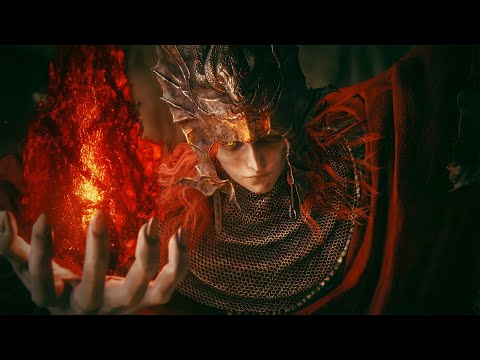 Messmer the Impaler boss fight & music is epic [with Cutscenes]