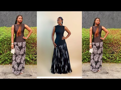 Princess Dart Bustier Fit and  Flare Dress PATTERN Tutorial