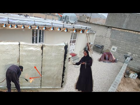 A lonely nomadic mother of orphaned children waiting for a morsel of bread.
