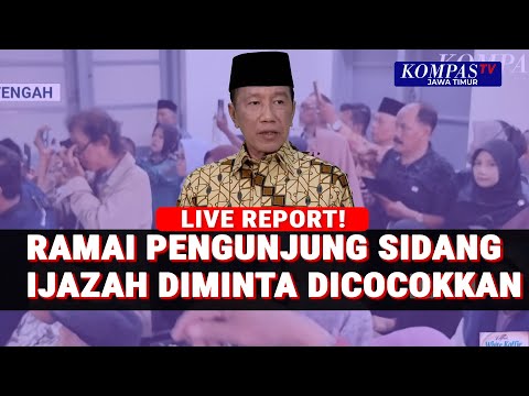 Ramai Pengunjung Sidang Citizen Law Suit Ijazah Jokowi Masuk Tahap Pembuktian Di PN Surakarta