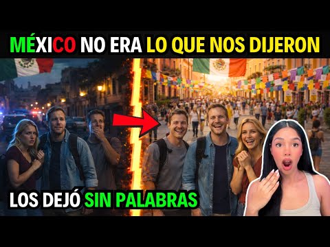LES DIJERON QUE MÉXICO ERA PELIGROSO… Y LO QUE ENCONTRARON LOS DEJÓ EN SHOCK 😱🇲🇽 LES CALLÓ LA BOCA