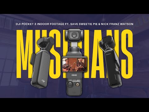 DJI Pocket 3 Indoor Footage | No External Mic | Musicians Save Sweetie Pie & Nick Franz Watson