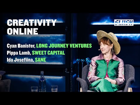 The Future of Creativity Online | Cyan Banister, Pippa Lamb, Ida Josefiina | Slush 2023