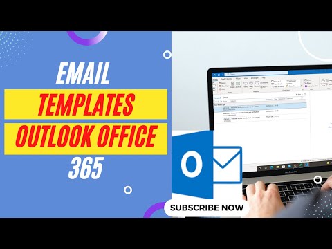 How to Save an Email Template in Outlook | Email Templates Outlook Office 365