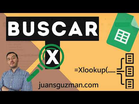 BUSCARX (XLOOKUP) en Google Sheets. ¿El fin del BUSCARV?