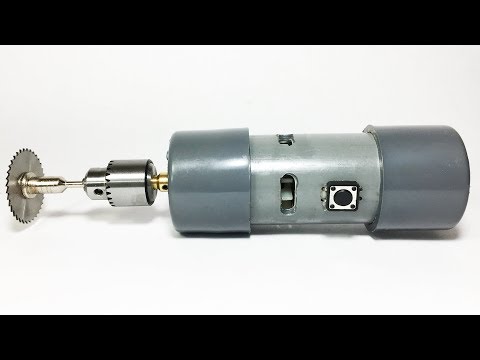 How to make High Speed Drill Dremel Tool Using PVC parts 4 in 1