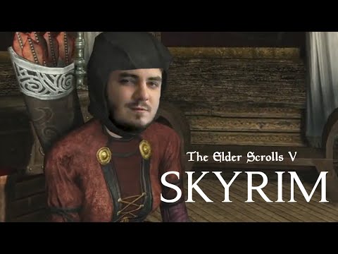 Мэддисон во дворца Skyrim