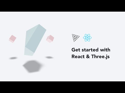 Get started with React and Three.js using react three fiber