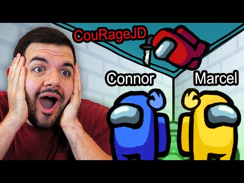 3000 IQ Hiding spot TO WIN as Impostor on Among Us...