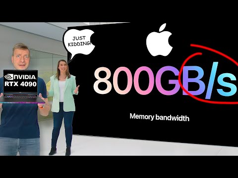 REALITY vs Apple’s Memory Claims | vs RTX4090m