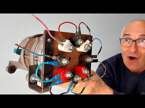 MORE THAN 500 VOLTS With this Homemade Generator!!!