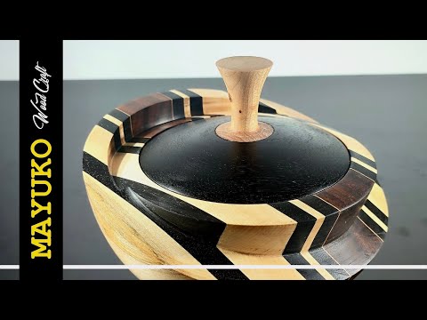 TWO BOWLS IN ONE, woodturning