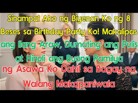 Sinampal Ako ng Biyenan Ko ng 8 Beses sa Birthday Party Ko! Makalipas ang Ilang Araw, Dumating ang