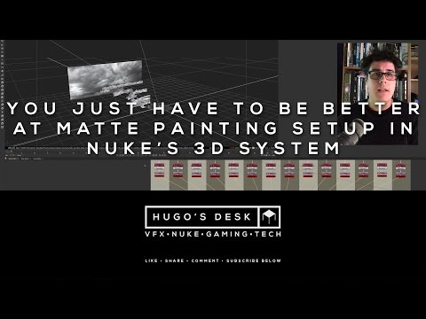 How to setup a Matte Painting in Nuke