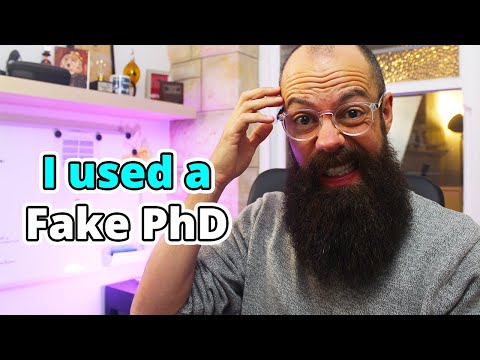 I submitted a *Fake* PhD and it killed my career