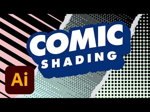 3 Comic-Style Shading Tricks in Illustrator (Halftones & More)