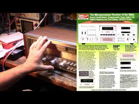 Realistic STA-2100D MONSTER Receiver - Repairs (Ep. 159)