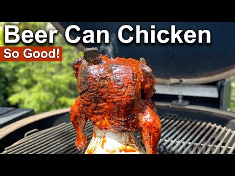 This Smoked Beer Can Chicken Lives up to The Hype! | Rum and Cook