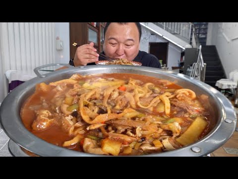 🔥【内蒙羊杂碎】羊杂碎捞饭绝杀！阿强狂炫羊杂碎，汤汁拌饭香到跺脚！