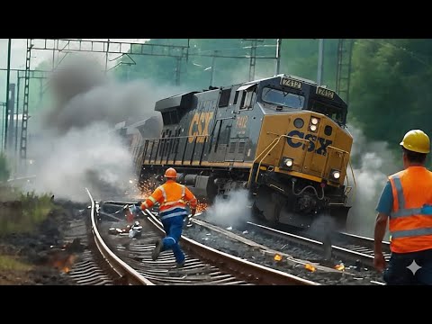 Unbelievable Train Moments Caught on Camera