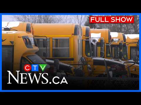 Replacement workers take over school bus routes | CTV News Northern Ontario at Six for Feb. 26, 2026