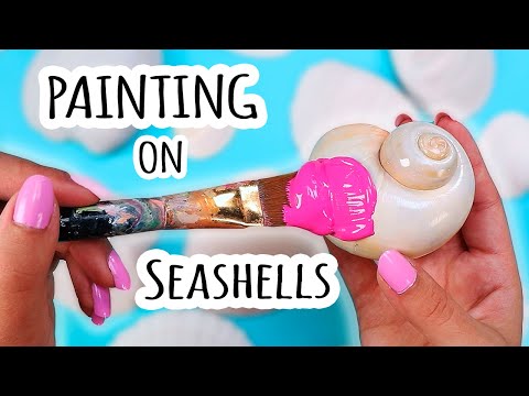 Painting on Seashells (AGAIN)