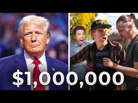 FAKE TRUMP SCAMMER CONFRONTED AT HIS HOUSE!