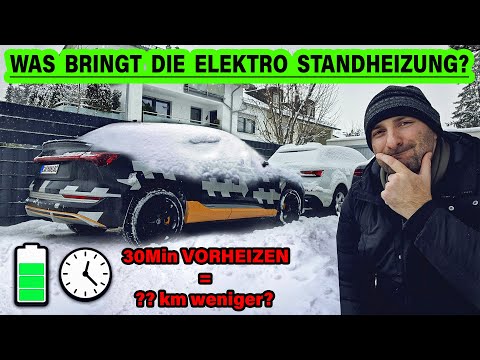Elektroauto im Winter: Standheizung = REICHWEITENFRESSER?