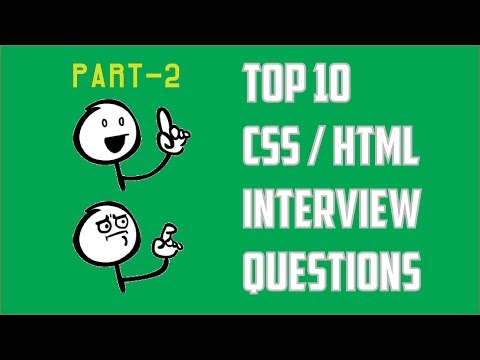 Top 10 css interview questions and answers ( Part -2 )