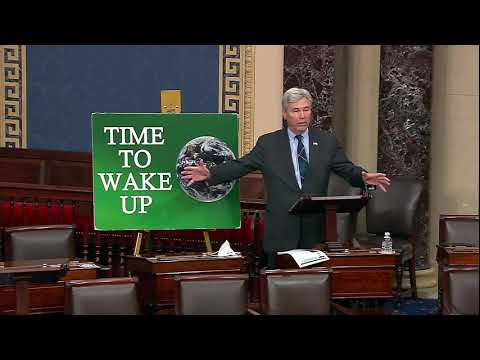 Sen. Whitehouse delivers his final Time to Wake Up Climate Speech