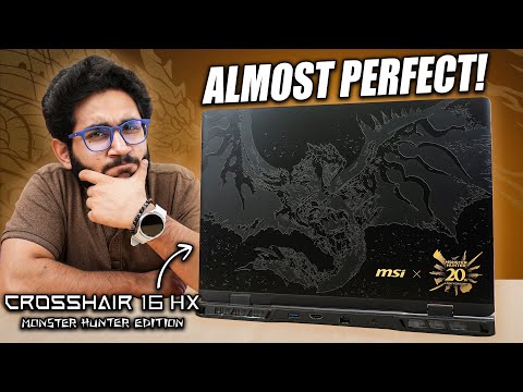 This Special Edition Gaming Laptop Supports Gen5 SSD BUT... MSI Crosshair 16 HX